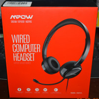 wired computer headset