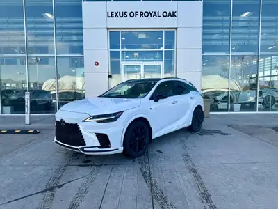This 2024 Lexus RX500H F SPORT 3 features a sleek and sophisticated body design, expressing a new dr...