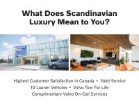 No accident Volvo Canada Program vehicle. Plus - Heated Seats - Heated Steering - 360 Camera - Park... (image 1)