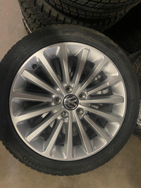 OEM VW 17" winter package with Kumho