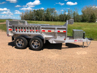 New 5'X10' and 75"x10'  Aluminum Dump Trailer LOWEST PRICE!!