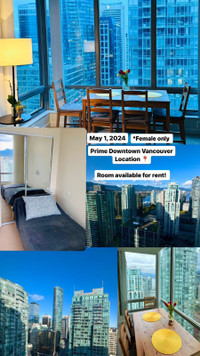 Room rental - Prime Downtown Vancouver Location!