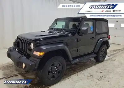 This JEEP Wrangler Sport | 4X4 | CARPLAY | BLUETOOTH | TOUCHSCREEN comes with plentiful amenities. P...