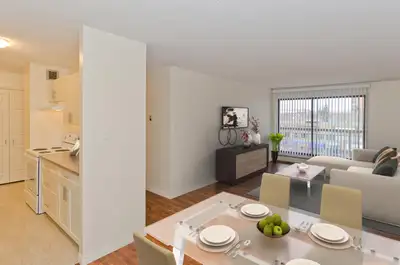 Available Now DORSETT SQUARE – Urban Living Near Downtown & Kensington Stylish Suites with City Acce...