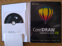 Used - CorelDRAW X6 DVD with SN number and Manual for sale!