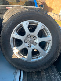 Snow tire package.