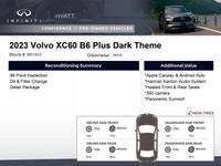 The 2023 Volvo XC60 Plus B6 Dark Theme is a high-performance Scandinavian SUV that combines a stealt... (image 1)