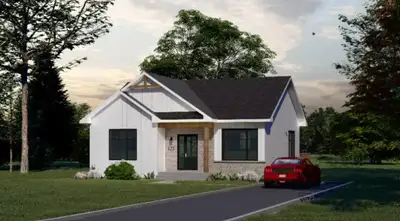 Maison neuve de Style Farmhouse Quartier tranquille, construction neuve. Constructeur COTÉ AA à la g...