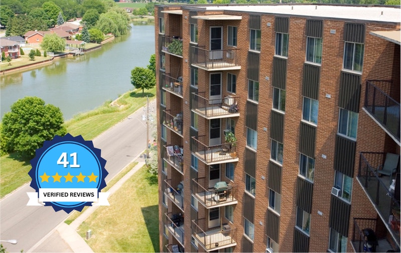 Riverview Towers 1 Bedroom for Rent in Wallaceburg Long Term