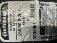 4 Brand New Continental WinterContact TS 850 P 265/50R20 Ottawa Ottawa / Gatineau Area Preview