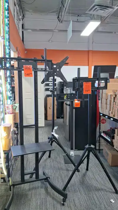 TV STAND FOR SCREEN 32"-65" TV FLOOR STAND, View more