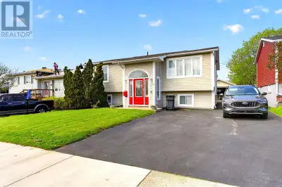 Nestled in a welcoming Mount Pearl neighbourhood, this solidly constructed four-bedroom home demonst...