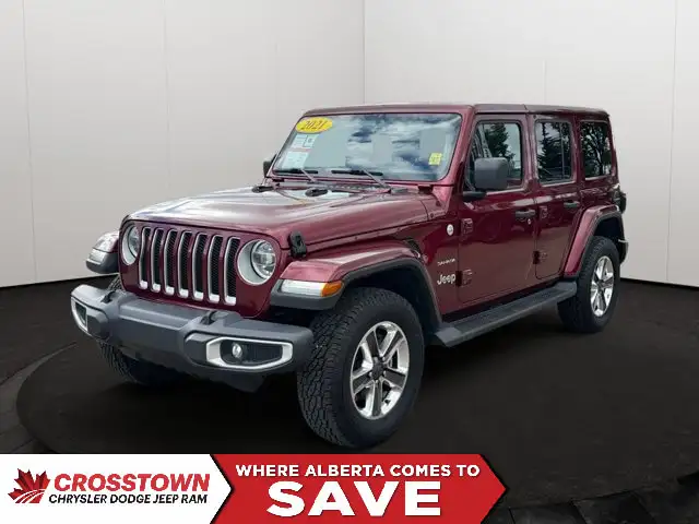 2021 Jeep Wrangler Unlimited Sahara | Navigation | Heated Seats