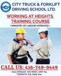 CITY TRUCK & FORKLIFT DRIVING SCHOOL Mississauga / Peel Region Toronto (GTA) Preview