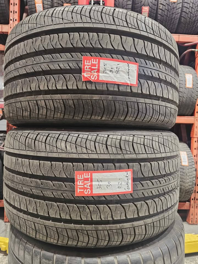P305/30R21 Continental Procontact RX in Tires & Rims in Hamilton - Image 2