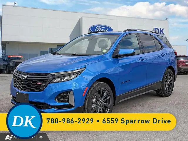 2024 Chevrolet Equinox RS w/Leather, Sunroof, Nav, and More!