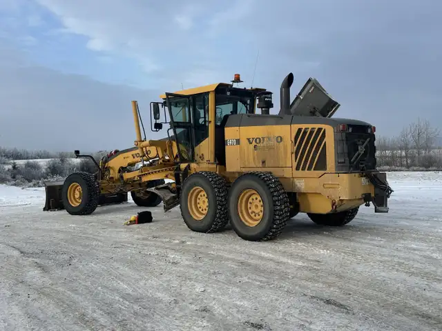 2007 Volvo G970 Grader with Front Plow & Snow-wing #11275 DP in Heavy Equipment in Edmonton - Image 5