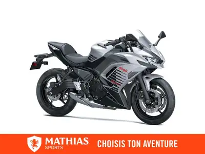 Concessionnaire des véhicules neufs et d'occasion. Sportive KAWASAKI Ninja 650 2026 Construite pour...