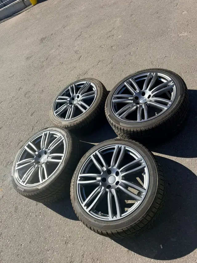 Oem Maserati Quattroporte Ghilbi Granturismo winters 245/40/20 in Tires & Rims in City of Toronto - Image 5