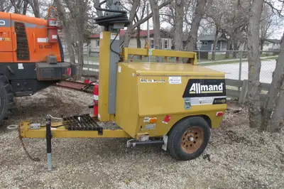 2012 Allmand Bros Inc 20 KW Maxi Lite light tower, 6600 hours Isuzu diesel engine, great shape $ 899...