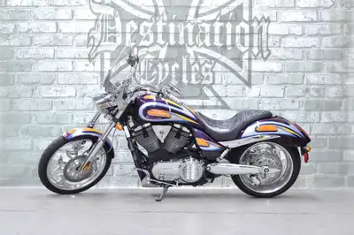 2008 Victory Jackpot Arlen Ness for sale! Straight out of the showroom factory custom bikes with cra...