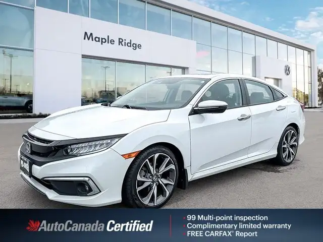 2020 Honda Civic Sedan Touring | Backup Camera | Apple CarPlay