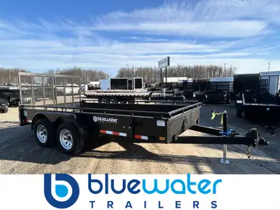 Canada Trailers Tandem Axle Utility Trailers 7,560lbs GVWR is $5,450.00 or $108.99/month! Ord: 81234...