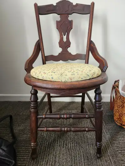 Antique refinished chair, View more
