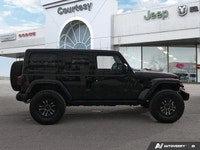 Uncompromising capability meets sophisticated comfort in this 2024 Black Jeep Wrangler Rubicon X Con... (image 6)