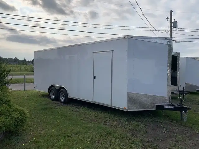 *EN INVENTAIRE* HYPER-HD 8.5X20 VNOSE 7.3 DE HAUT 2 X 5200LIVRES in Cargo & Utility Trailers in City of Montréal - Image 4