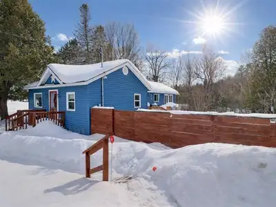This magnificent waterfront property perfectly blends modern comfort with natural charm. Renovated w...