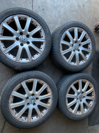 225 45 17 - RIMS & TIRES - VOLKSWAGEN - ALL SEASON