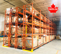 Warehouse storage equipment  - Canadas #1 source - Huge Stock!
