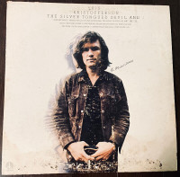 Kris Kristofferson ~ The Silver Tongued Devil And I ~1971~ Vinyl