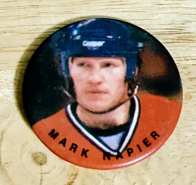 #18 Mark Napier Montreal Canadiens Collectors 2.25” Pinback, View more