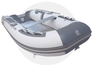 Banc supplémentaire inclu ! Length: 10’2” Beam: 5’1" Weight: 119 lbs. Tube Diameter: 1'5” People: 5...