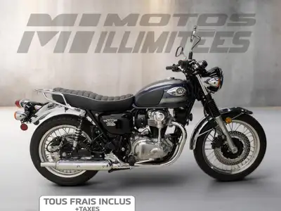 2023 kawasaki W800 ABS Kawasaki W800 ABS 2023 Nouveauté en inventaire : Kawasaki W800 ABS 2023, supe...