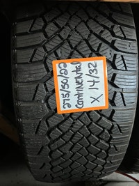 275 50r22 continental ice contact 115t a vendre Laval / North Shore Greater Montréal Preview