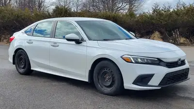 This 2022 Honda Civic LX is a locally owned vehicle that has been serviced here at Fundy Honda and h...