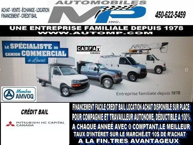 2024 Chevrolet Express 3500 CUBE 14 PIEDS + DECK 6.6 L / 39.000  in Cars & Trucks in Laval / North Shore - Image 36