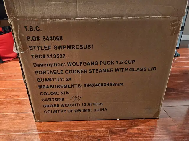 BRAND NEW - Wolfgang Puck Stainless Steel Steamer with Glass Lid in Other in Mississauga / Peel Region - Image 6