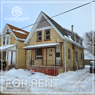 2-Bedroom Main Floor Unit in London!! Welcome to this bright and comfortable main floor unit located...