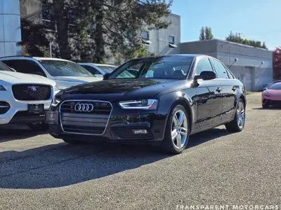 Transparent Motorcars is pleased to offer this beautiful 2014 Audi A4 Technik With 73,858kms. It Fea...
