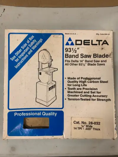 Delta Bandsaw Blade, View more