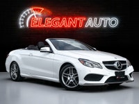 2017 Mercedes Benz E-400 Cabriolet AMG Sport White Exterior on Dark Brown Interior comes with Naviga... (image 3)