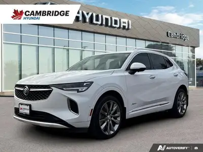 *2021 Buick Envision Avenir AWD | Ventilated Seats | 360(0) Camera | Adaptive Cruise | Head-Up Displ...
