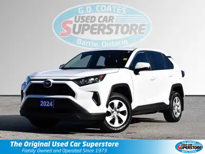 This 2024 Toyota RAV4 LE AWD is a one-owner, rugged yet cozy SUV thats smoother than your favorite r...