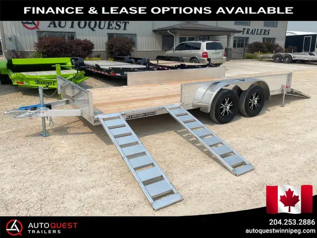 2025 Stronghaul 82" x 16' Aluminum Utility Trailer in Cargo & Utility Trailers in Brandon - Image 2