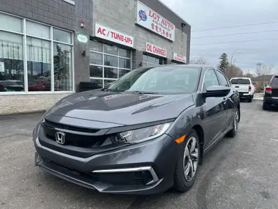 2021 Honda Civic EX Sedan • 22,517 km • $18,495 +HST/lic REBUILT TITLE • professionally repaired & i...