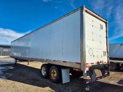 Selling AS IS WHERE IS a Used 53'X102" Dry Van,Tandem Sliding Axles.Air Ride Susp,Roll Up Rear door....